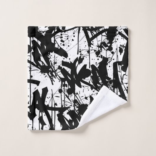 Graffiti Art バスタオルセット (ウォッシュタオル)