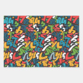Graffiti Art ラッピングペーパーシート (正面)