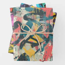Graffiti Art ラッピングペーパーシート