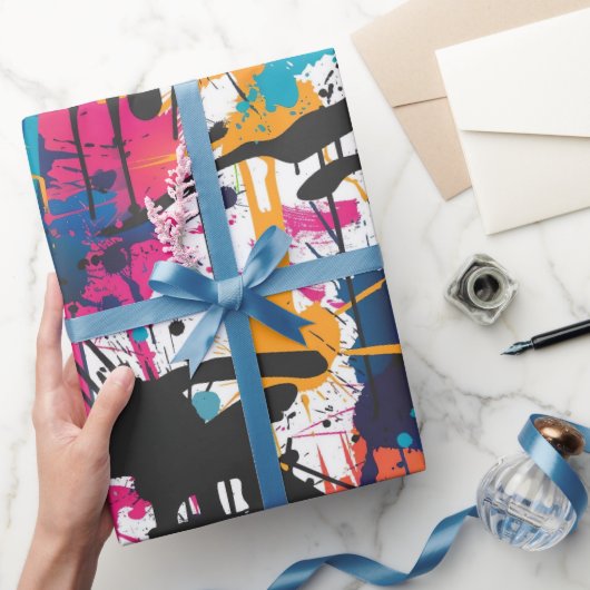Graffiti Art ラッピングペーパー (ギフト)