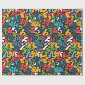 Graffiti Art ラッピングペーパー (フラット)