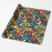 Graffiti Art ラッピングペーパー (アンロールド)