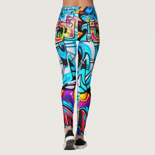 Graffiti Art Leggings レギンス (裏面)