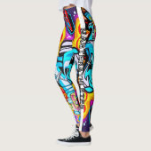 Graffiti Art Leggings レギンス (左)