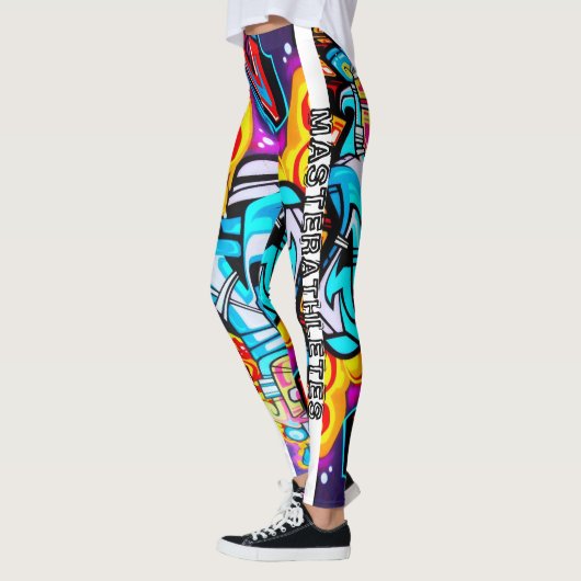 Graffiti Art Leggings レギンス (左)