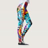 Graffiti Art Leggings レギンス (右)