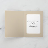 Graffiti Art of Young Girl Watering a City Tree カード (内部)