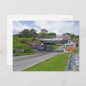 Graffiti Bridge Pensacola Florida ポストカード (正面/裏面)