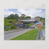 Graffiti Bridge Pensacola Florida ポストカード (正面)