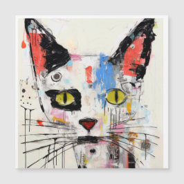 Graffiti Cat Urban Cool Feline