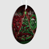 Graffiti Christmas Acrylic Ornament オーナメント (正面)
