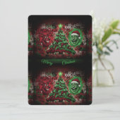 Graffiti Christmas Card 5x7 Matte シーズンカード (スタンド正面)