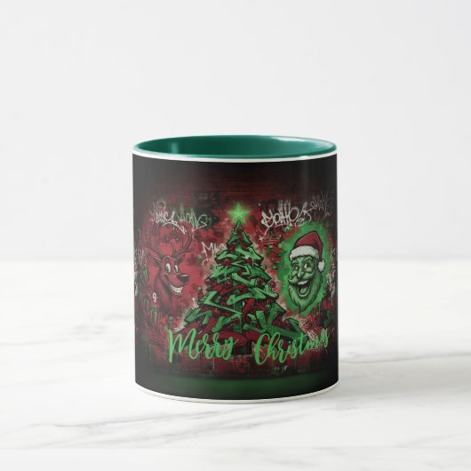 Graffiti Christmas Combo Mug マグカップ (中央)