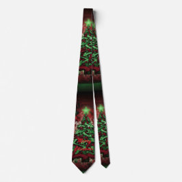 Graffiti Christmas Silk-Feel Tie ネクタイ