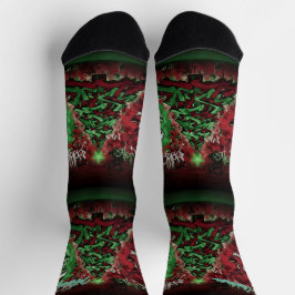 Graffiti Christmas Sustainable Premium Socks ソックス