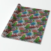 Graffiti Christmas Wrapping Paper ラッピングペーパー (アンロールド)