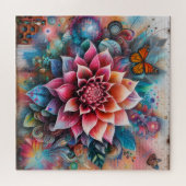 Graffiti Flower ジグソーパズル (横)