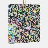 Graffiti Four Leaf Clovers セラミックオーナメント (右)