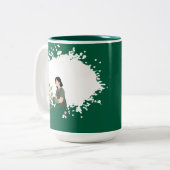 Graffiti & Garden ツートーンマグカップ (正面左)