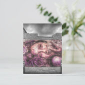 Graffiti Girl, Shoreditch London ポストカード (スタンド正面)