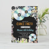 Graffiti Hip Hop CD-R Party Invite 招待状 (スタンド正面)