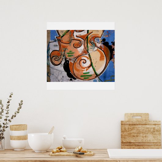 Graffiti in Music ポスター (キッチン)