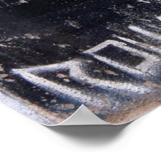 Graffiti - Inhale ポスター (角)