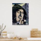 Graffiti - Inhale ポスター (キッチン)