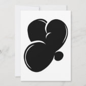 Graffiti letters letter Y Essential  招待状 (正面)