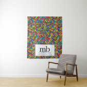 Graffiti Logo  Business Table Runner Banner タペストリー (インサイチュ)