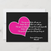 [Graffiti  Love} Goth Grunge Valentines Day Card シーズンカード (裏面)