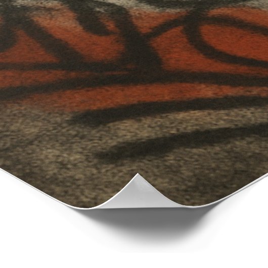 Graffiti Manifesto, Custom Quote Street Art ポスター (角)