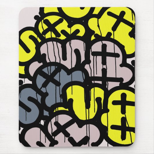 Graffiti Mousepad マウスパッド (正面)