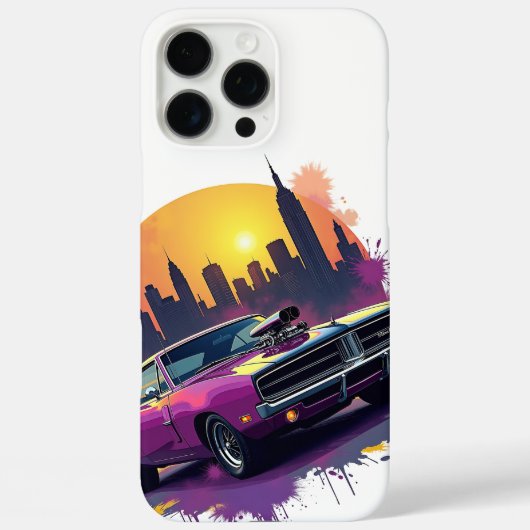 Graffiti Muscle Car Phone Case Case-Mate iPhoneケース (裏面)