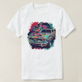 Graffiti Paint Job Spatter Tee Tシャツ (デザイン正面)