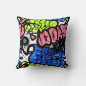 Graffiti Pattern  クッション (裏面)