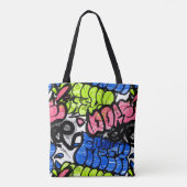 Graffiti Pattern  トートバッグ (裏面)