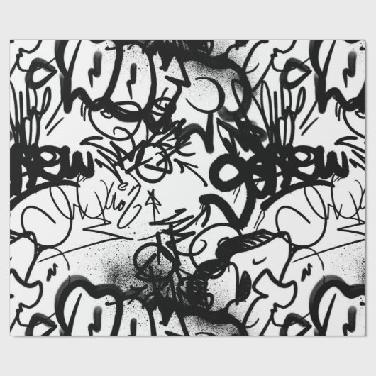 Graffiti Pattern  ラッピングペーパー (フラット)