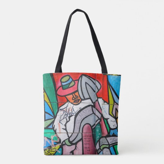 Graffiti Pattern Tote Bag トートバッグ (裏面)