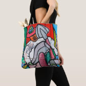 Graffiti Pattern  Tote Bag トートバッグ (クローズアップ)