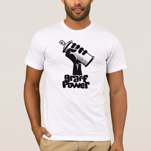Graffiti power tシャツ (正面)