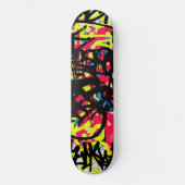 Graffiti Scribbles スケートボード (正面)