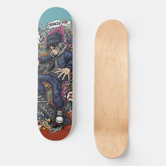 Graffiti Skateboard スケートボード (正面)