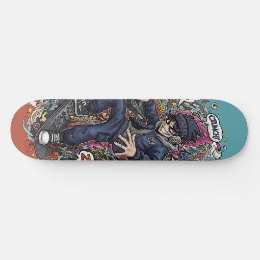 Graffiti Skateboard スケートボード (横)