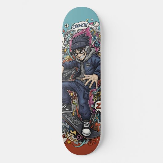 Graffiti Skateboard スケートボード (正面)
