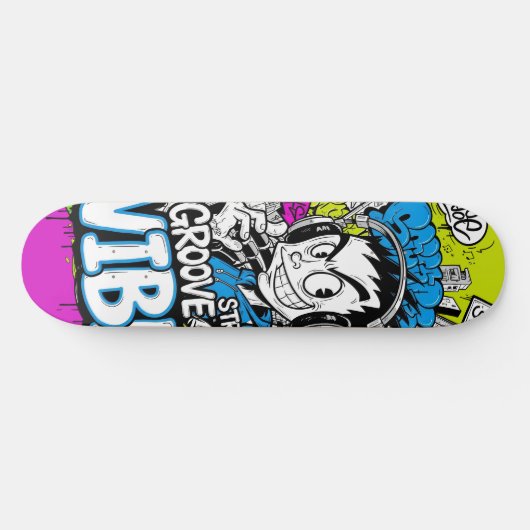Graffiti Skateboard スケートボード (横)