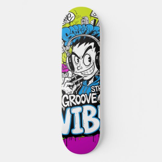 Graffiti Skateboard スケートボード (正面)