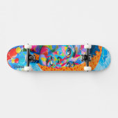 Graffiti Skateboard -Love, Diversity, and Equality スケートボード (横)