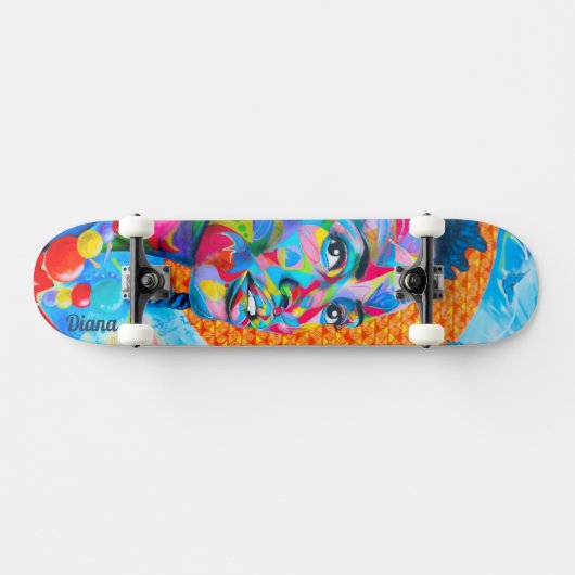 Graffiti Skateboard -Love, Diversity, and Equality スケートボード (横)
