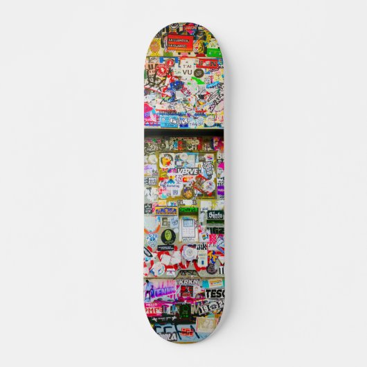 Graffiti Skateboard, Portugal Lisbonステッカーアート, スケートボード (正面)